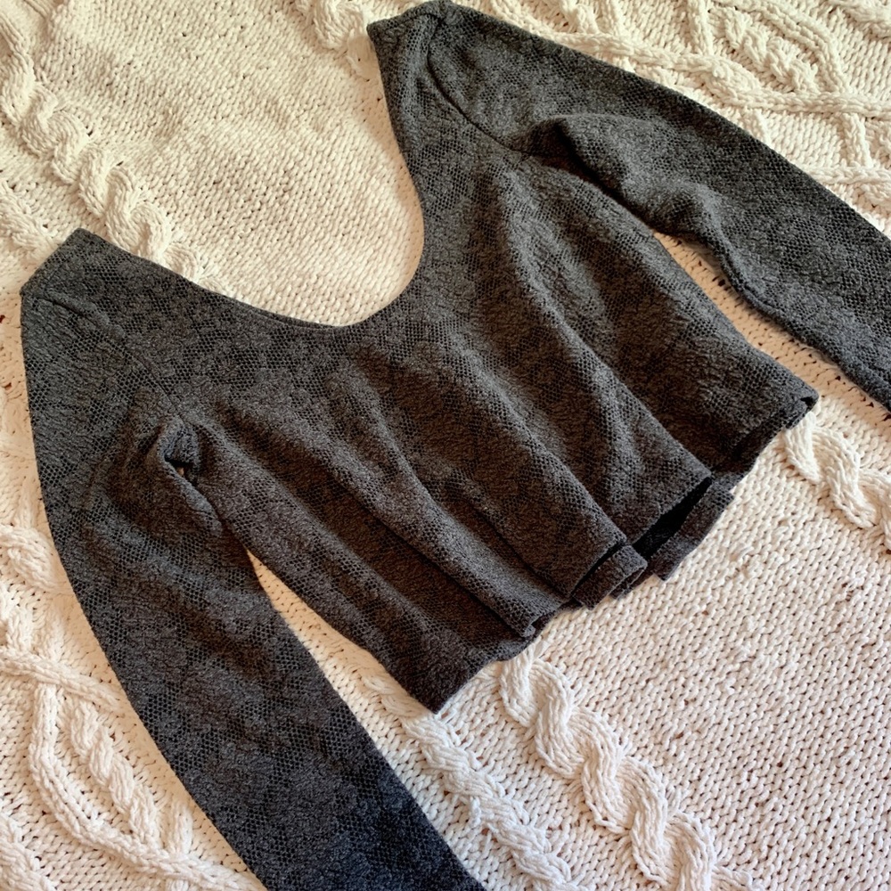 {Urban Outfitters} Kimchi Blue Lace Crop Top